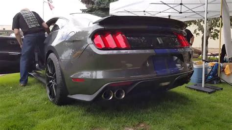 2016 Ford Mustang Shelby Gt350 Exhaust Youtube