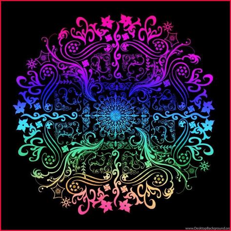 Colorful Mandala Pattern Wallpapers Top Free Colorful Mandala Pattern