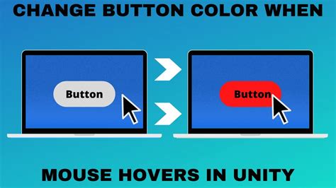 Changing The Button Color When The Mouse Hovers Over The Button In