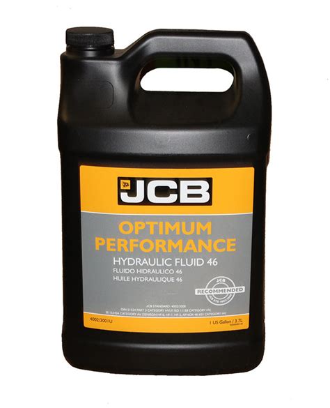 Jcb 40022001u Op Hydraulic Fluid 46 1 Gal Hoober