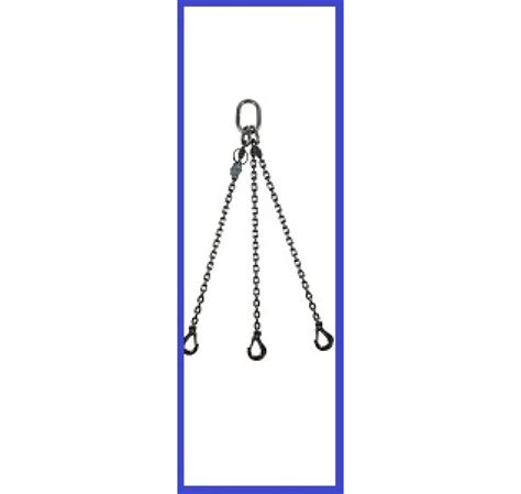 Stainless Steel 3 Leg Chain Sling Buy Lifting Slings Lifting Gear Direct