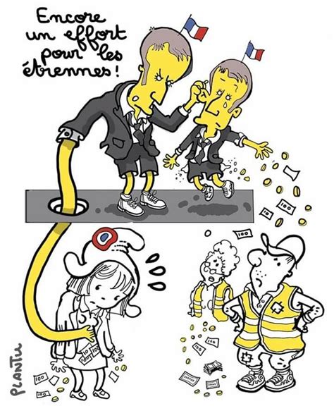 Plantu 2018 12 22 France Emmanuel Macron Les Étrennes Le Dessin