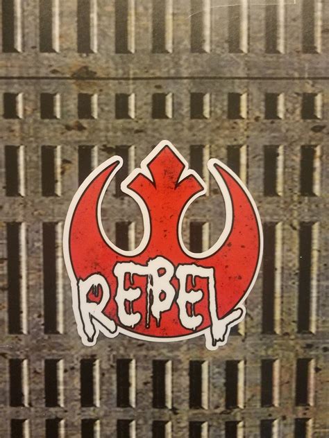 Star Wars Rebel Allianceresistance Graffiti Waterproof Vinyl Etsy