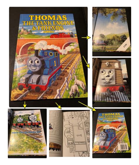 Vintage Thomas The Tank Engine Annuals And Books Hardback Books