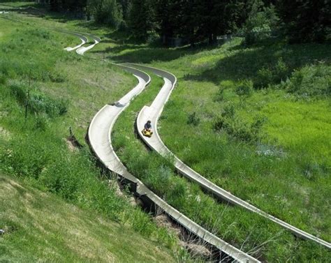 Alpine Slide Vermont Alpine Slide Places To See Oh