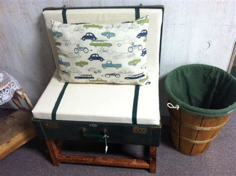 Beautiful Retro Modern Chairs Made With Old Suitcases