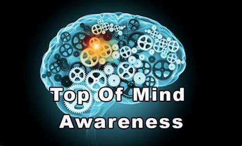 What Is Top Of The Mind Awareness Definition And Examples 2022