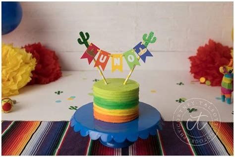 Fiesta Cake Topper Fiesta Cake Bunting Uno Cake Topper Uno Etsy