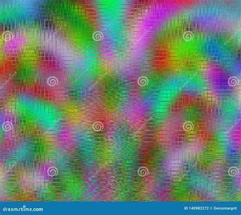 Blurred Colorful Texturized Background Stock Illustration