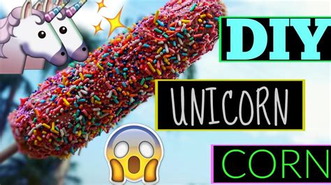 Diy Unicorn Corn Parody Youtube