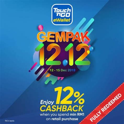 Kuala lumpur using touch 'n go system, myrapid card is just a one of the product name where this card also under touch 'n go system. Touch 'n Go eWallet 12.12 Sale 12% Cashback Promotion (12 ...
