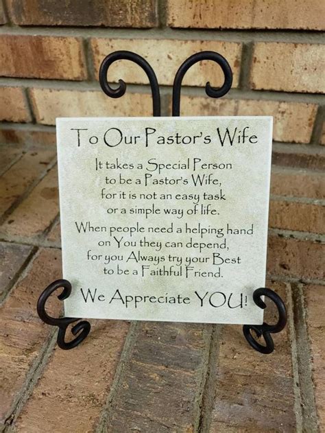 6x6 Tile Slate Plaque Pastors Wife Appreciation T Art Etsy Pastors Wife Appreciation
