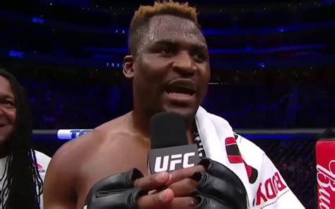 Francis Ngannou Gives Timeline For UFC Heavyweight Title Fight Against Jon Jones