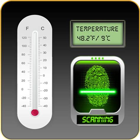 Celsius / fahrenheit thermometer fever checker app. Best medical apps