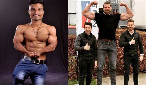 Meet The Worlds Tallest And Shortest Professional Bodybuilders