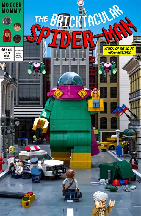 Lego Ideas Your Friendly Neighborhood Comic Book Hero Brick