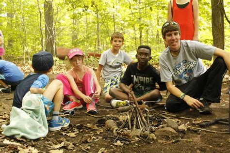 Wilderness Survival Skills Campers Learn About Nature And Teamwork