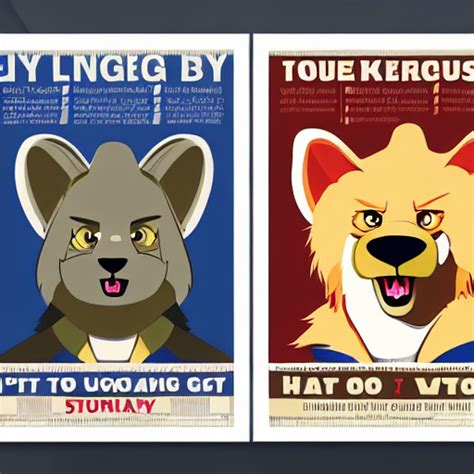 Furry Propaganda Propaganda Posters 4k