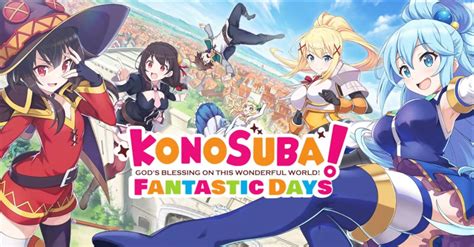 Konosuba Fantastic Days Global Pre Registration Is Now Live