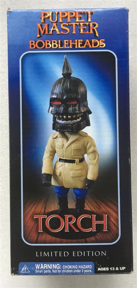 Full Moon Features Puppet Master Torch Bobblehead The Toys Time Forgot