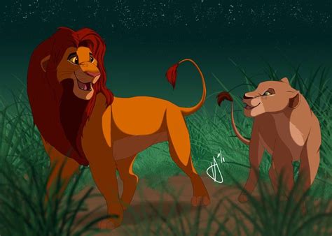 Love At Its Best Simba And Nala Lion King Art Lion King Fan Art