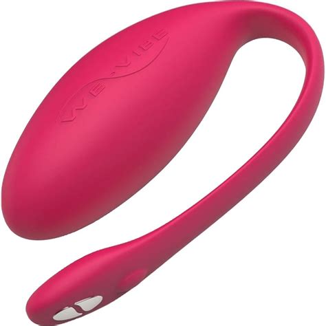 we vibe jive smartphone app controlled rechargeable wearable vibrator pink
