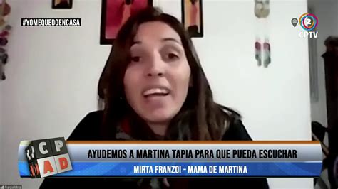 Ayudemos A Martina Tapia Para Que Pueda Escuchar Youtube