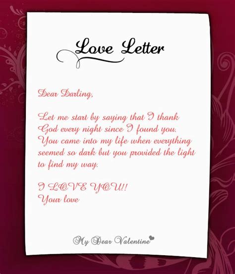 How To Write A Love Letter For Her Allcot Text