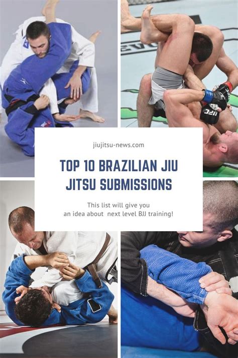 Top 10 Brazilian Jiu Jitsu Submissions Jiu Jitsu Brazilian Jiu Jitsu Bjj