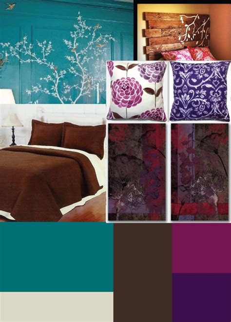 Check spelling or type a new query. Brown bedding with dark purple and cranberry accents ...