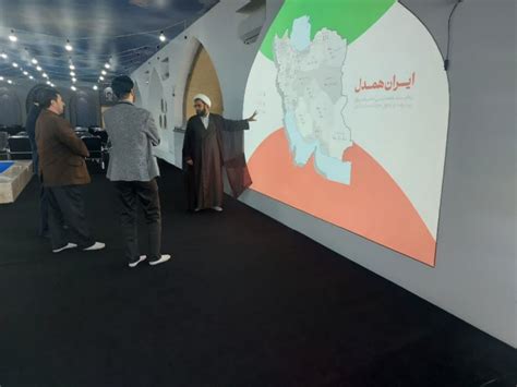 بازدید از نمایشگاه مسجد جامعه پرداز درجمکران