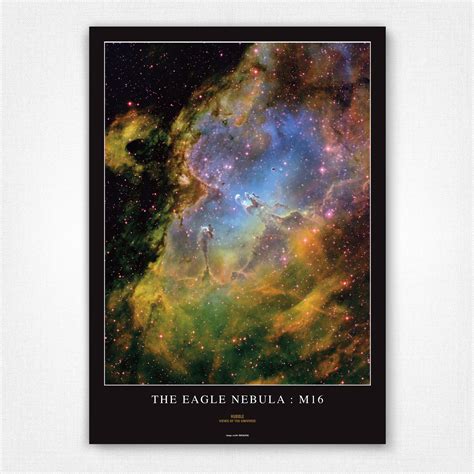 Hubble Space Telescope The Omega Nebula — Heritage Posters