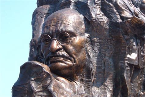 Mahatma Ghandi Statue Remember Them Oakland California By Mario