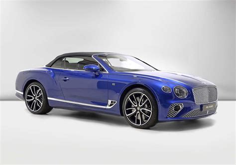Bentley Used Car Continental Gtc Blue