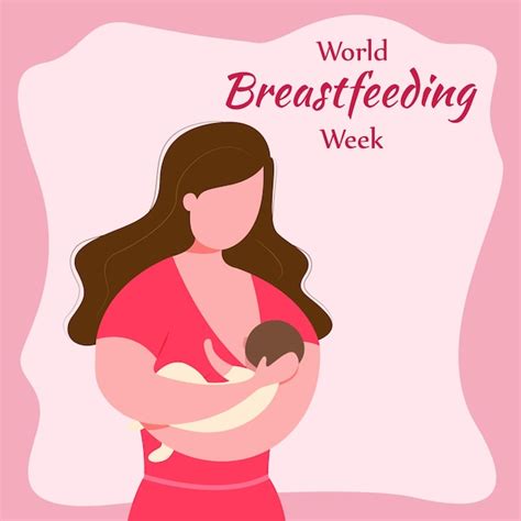Premium Vector Vector Illustration For World Breastfeeding Week