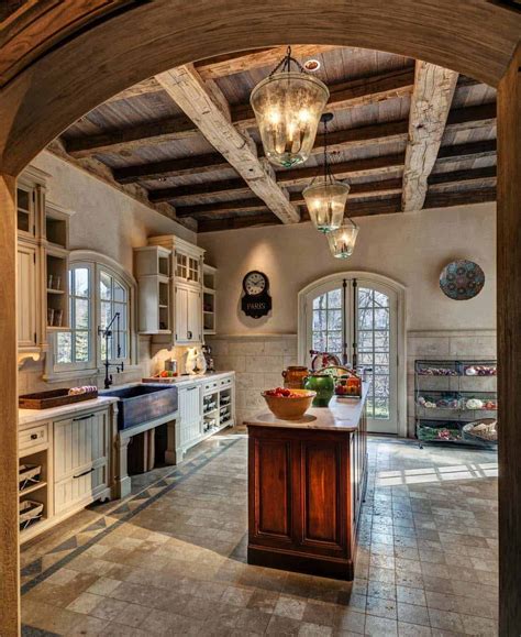 20 Rustic French Country Kitchen