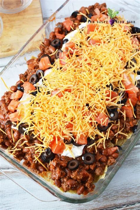 Cheesy Mexican Ground Beef Casserole With Beans