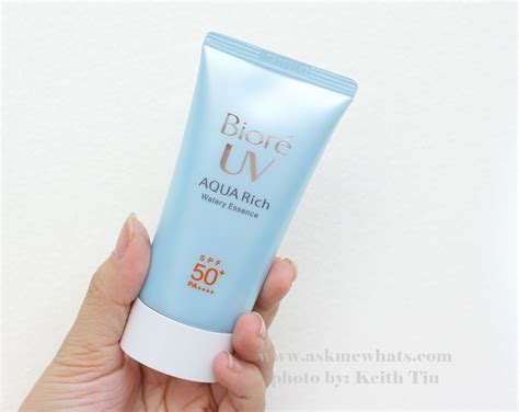 Biore солнцезащитный флюид aqua rich spf50. AskMeWhats - Top Beauty Blogger Philippines - Skincare ...