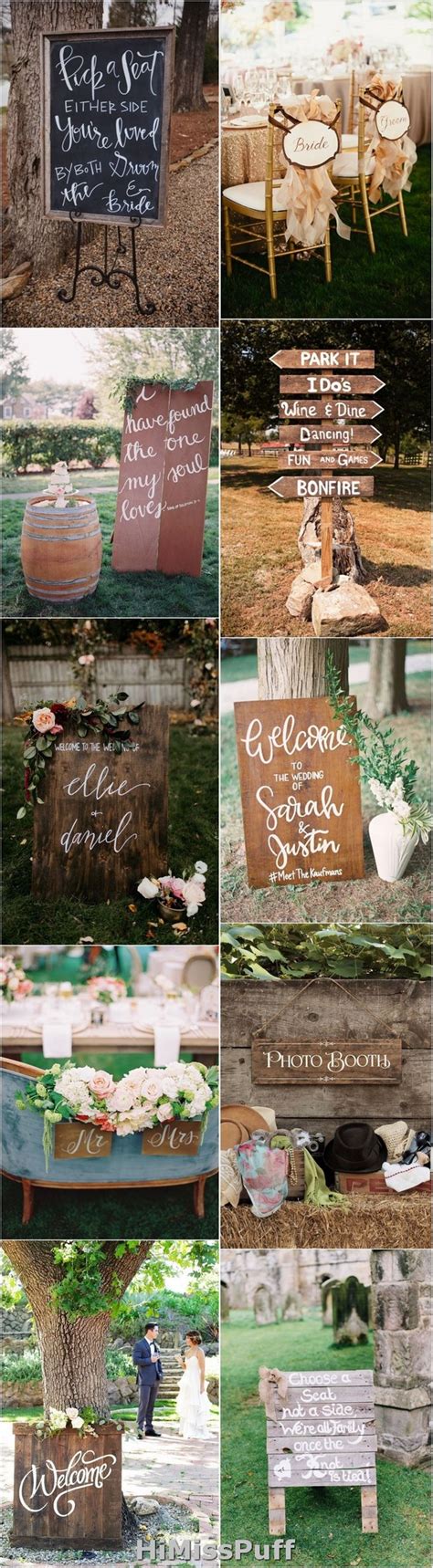 100 Clever Wedding Signs Your Guests Will Get A Kick Out Of