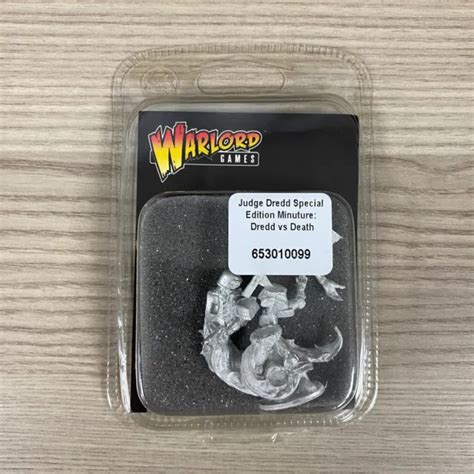 Dredd Vs Death Judge Dredd Special Edition Miniature Metal 2000 Ad Warlord Games 4926 Picclick
