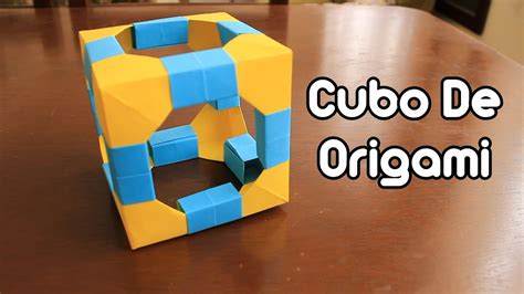 Origami Tutorial Cube All In Here