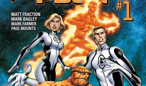 Fantastic Four 1 By Matt Fraction And Mark Bagley Takes Off In November