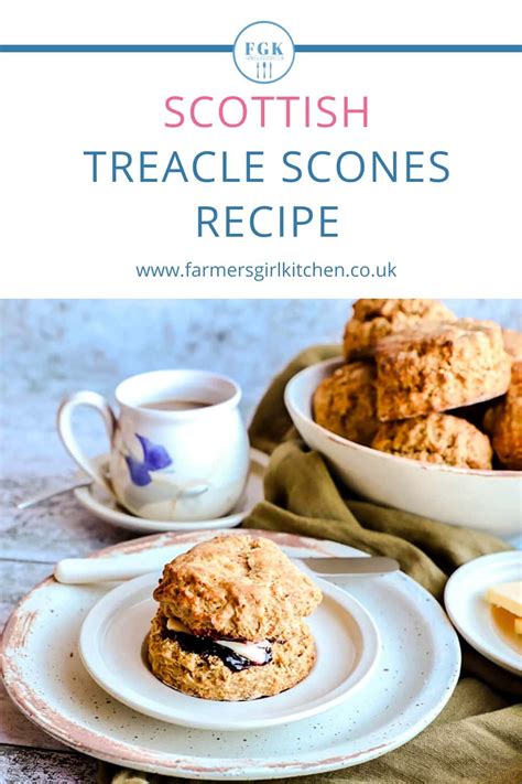 Treacle Scones Are A Simple Scottish Traditional Bake And A Variation