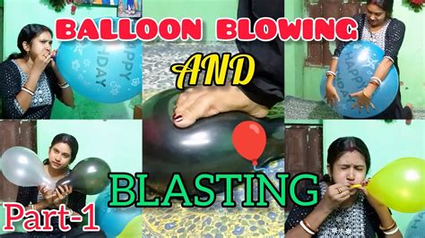 balloon 🎈 blowing and bursting challenge big balloon blowing 🎈blast the balloon🎈funny video