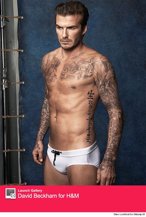 David Beckham Strips Down Again For Handm See His Sexy Swimwear Ads