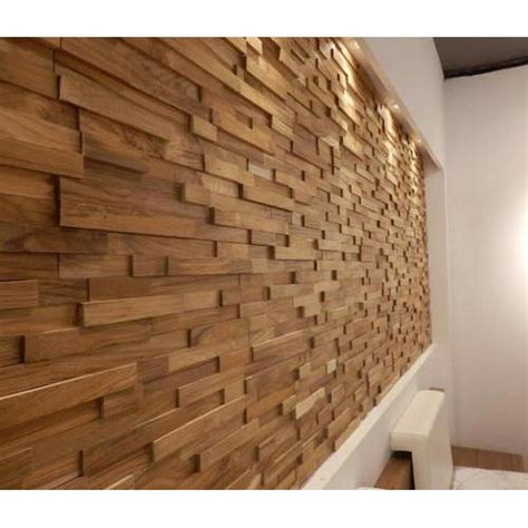 Wood is one of the sustainable raw materials, whereby the ease your new wall panels get their later individual character not only by the wood you choose, but also by the many possibilities of arrangement, which are limited only by your imagination. Glossy Finish Wooden Wall Panel, Thickness: 16 mm, Rs 70 ...