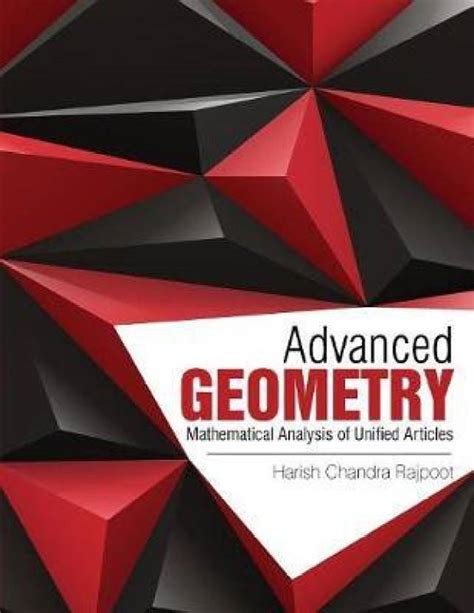 Advanced Geometry Buy Advanced Geometry By Rajpoot Chandra Harish At