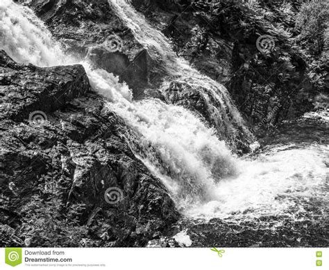 Glencoe Waterfall Stock Photo Image Of Hills Scotland 73904504