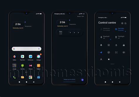 Soft Night Miui Theme Best Dark Theme With Adorable Icons Pack For