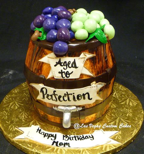 Aged To Perfection Ladies Birthday Cake By Las Vegas Custom Cakes Happy